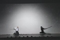 早乙女太一[吉例]新春特別公演「龍と牡丹」　剣舞／影絵